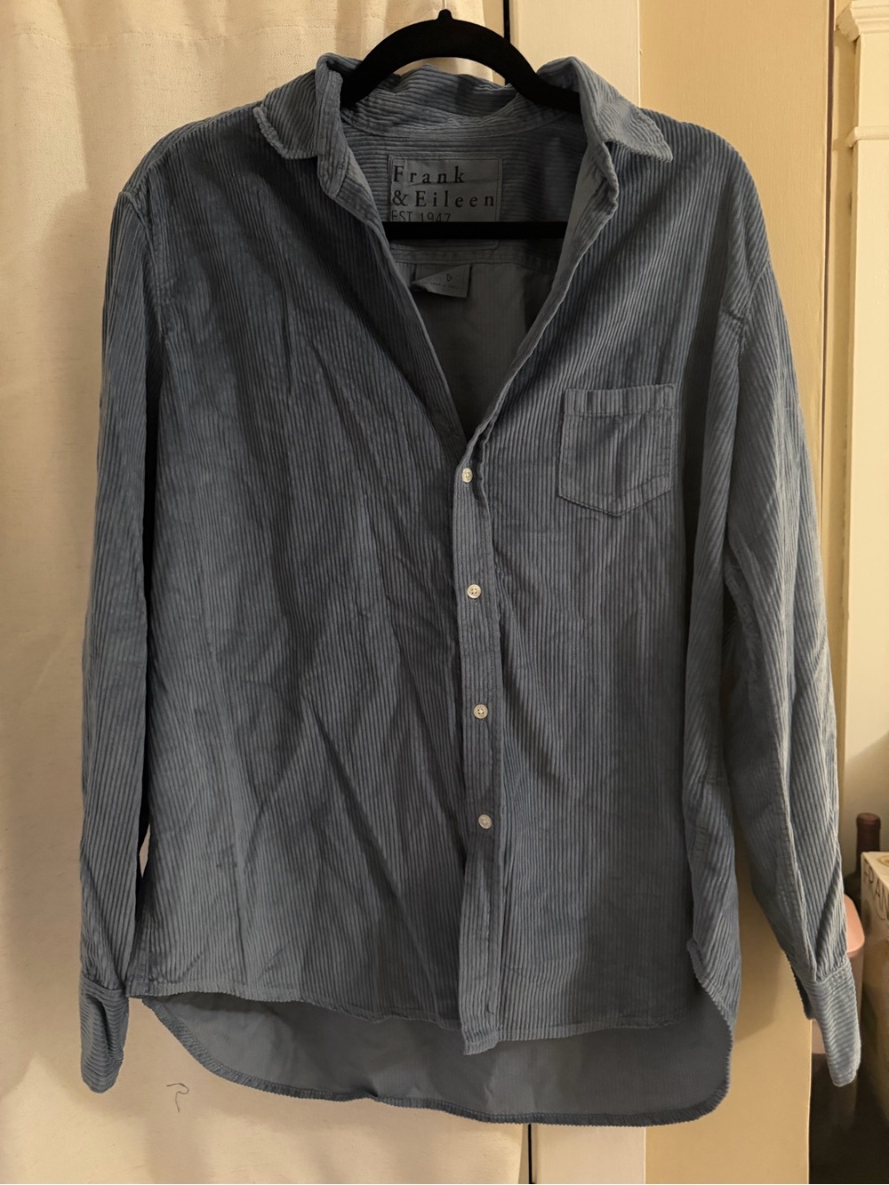 Frank & Eileen EILEEN-slate blue
Relaxed Button-Up Shirt